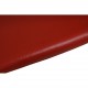 Set of four Poul Kjærholm PK9 chairs in red leather