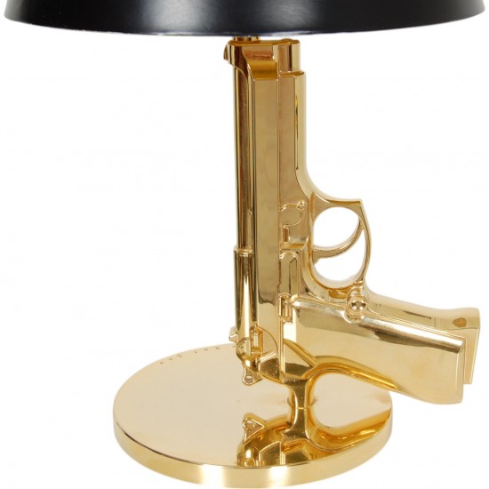 Philippe Starck gold gun lampe
