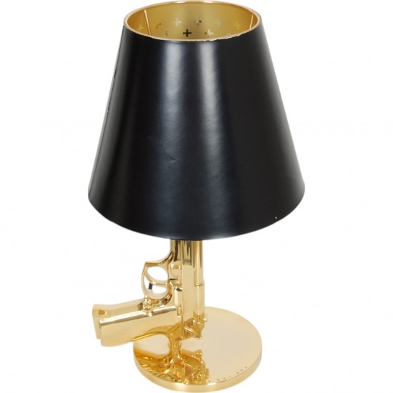 Philippe Starck gold gun lampe