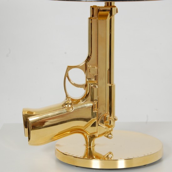 Philippe Starck gold gun lampe