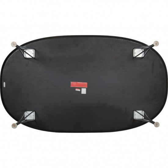 Piet Hein sort 100 års jubilæums Super ellipse bord 170x100 Cm