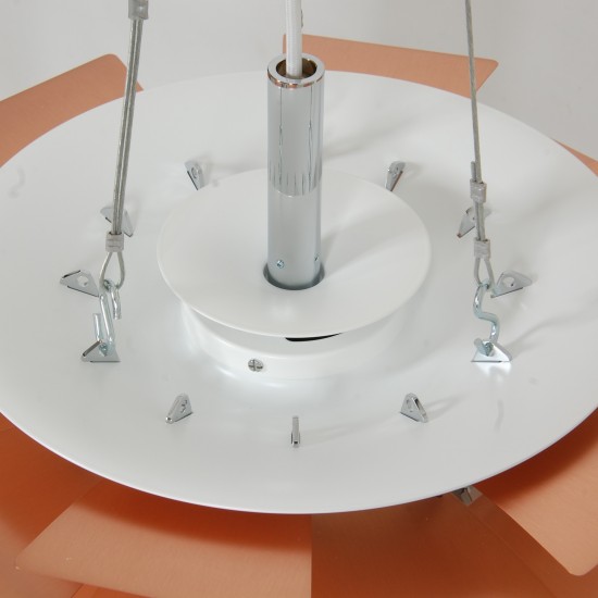 Ny Poul Henningsen kobber Kogle lampe 48 Cm