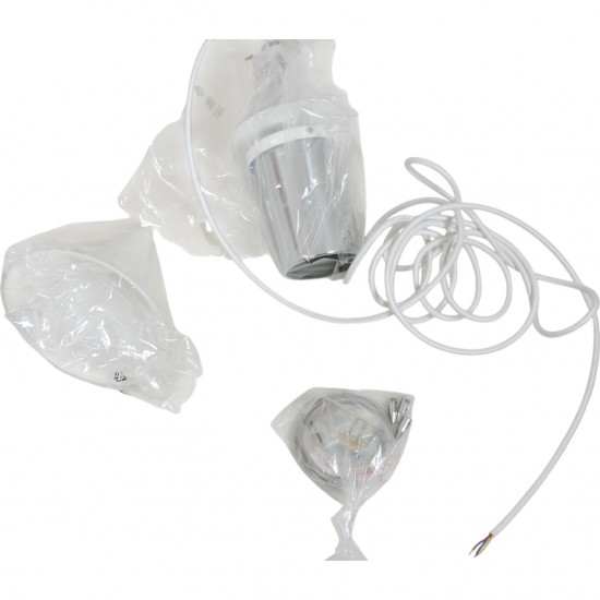Ny Poul Henningsen kobber Kogle lampe 48 Cm
