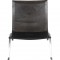 Poul Kjærholm PK-22 chair in black grace leather