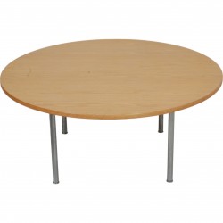 Hans Wegner circulare coffeetable of oak 120 cm