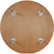 Hans Wegner cirkulært sofabord af eg 120 cm