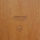 Hans Wegner cirkulært sofabord af eg 120 cm