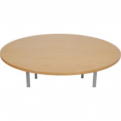 Hans Wegner circulare coffeetable of oak 120 cm