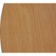 Hans Wegner cirkulært sofabord af eg 120 cm