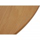 Hans Wegner cirkulært sofabord af eg 120 cm