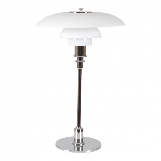 Poul Henningsen New 3/2 table lamp with white opal glass