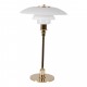 Poul Henningsen PH-3/2 jubilæums bordlampe med hvide opal skærme Ø: 30