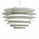 Sven Middelboe Verona white pendant Ø: 72 cm