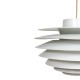 Sven Middelboe Verona white pendant Ø: 72 cm