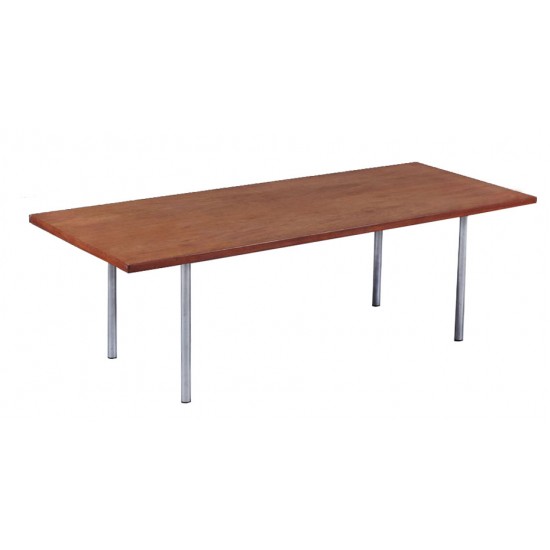 Hans J Wegner Veneered teak wood coffee table