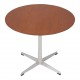 Arne Jacobsen Teak wood coffee table Ø: 60