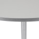 Arne Jacobsen Café table with white laminate Ø: 75 cm