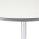 Arne Jacobsen cafebord med hvid laminat Ø: 90 cm