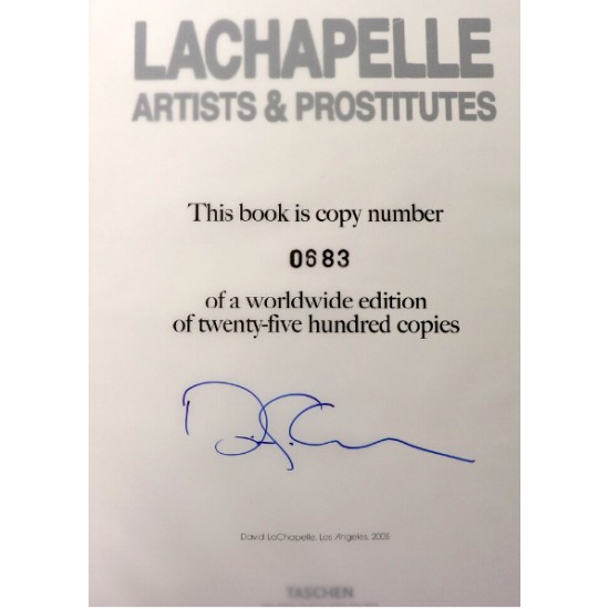 David LaChapelle: Artists and Prostitutes Book