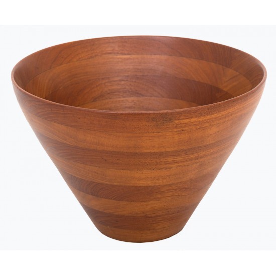 Digsmed Danmark solid teak wood bowl H: 30 cm
