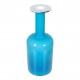 Otto Brauer/Holmegaard Blue glass vase H: 25