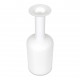 Otto Brauer/Holmegaard White glass vase H: 25