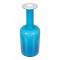 Otto Brauer/Holmegaard Blue glass vase H: 25