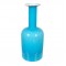 Otto Brauer/Holmegaard Blue glass vase H: 43