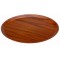 Aary Molded Teak Tray, diam: 45 cm