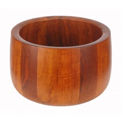 Jens Harald Quistgaard massic skål udført i teaktræ