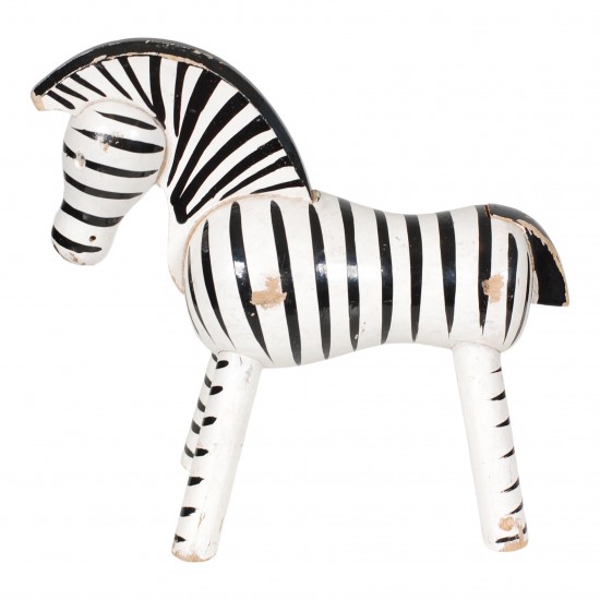 Kay Bojesen Wooden Zebra, older model H: 15