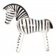 Kay Bojesen Wooden Zebra, older model H: 15