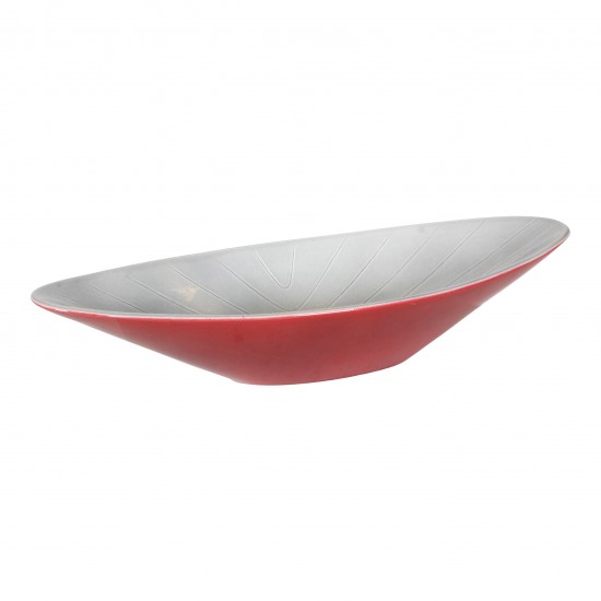 Rørstrand large oval ceramic dish H: 9