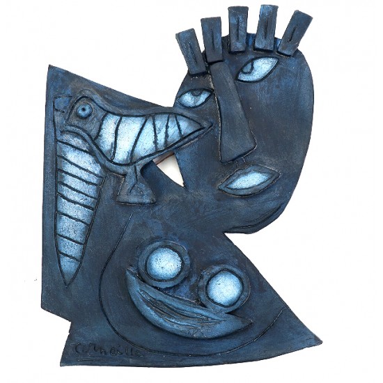 Corneille Ceramic Relief from 1998, cd