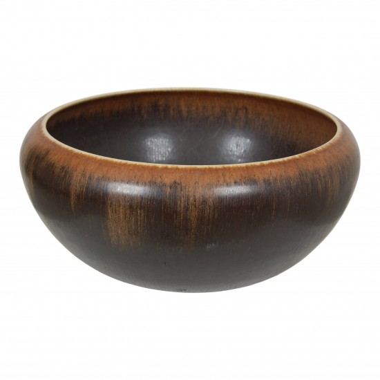 Saxbo Brown bowl H: 13 Cm.