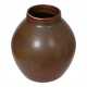 Carl Harry Stålhane, Rörstrand vase with semi matte brown hare's fur glaze H: 21 Carl Harry Stålhane, Rörstrand vase with semi matte brown hare's fur glaze H: 21