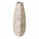 Søholm Stor hvid keramisk vase, signeret, H: 53