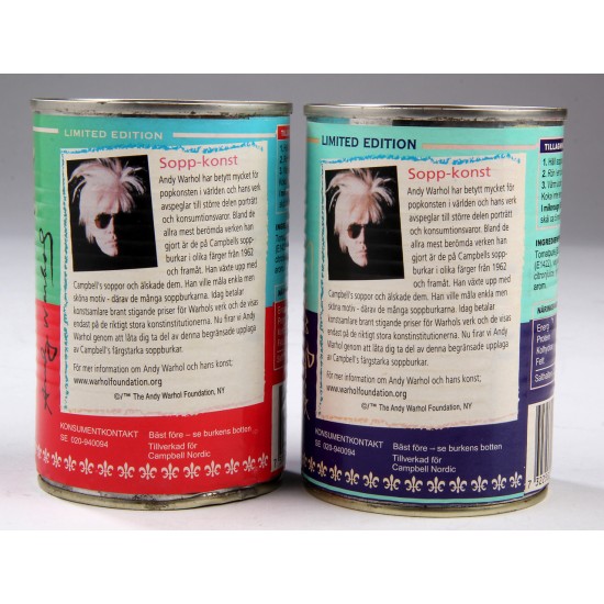 Andy Warhol, Campbell's Tomato Soup, limited edition, cd