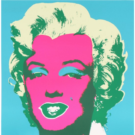 Andy Warhol 1928-1987 cd Marilyn Monroe; Litografi "Marilyn"