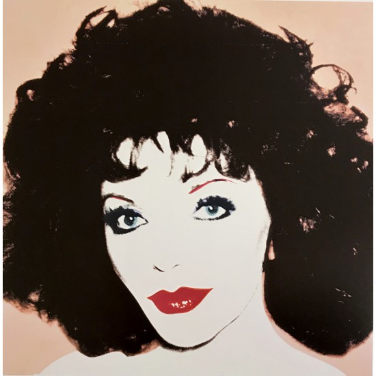 Andy Warhol, Joan Collins in 1985, Polaroid instant foto, cd