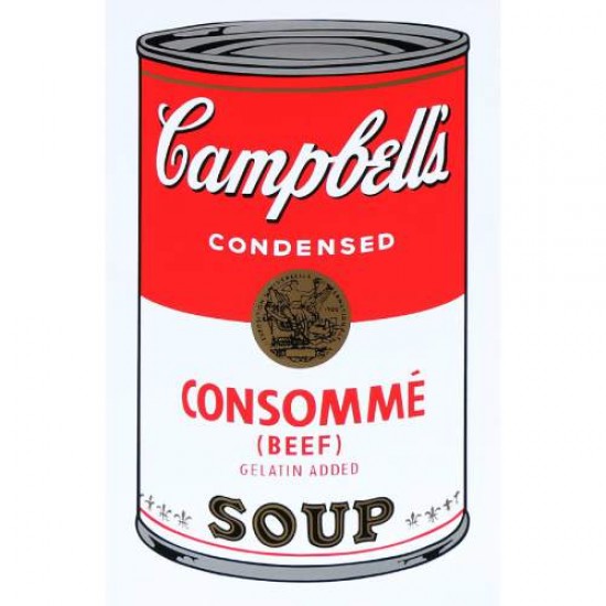 Andy Warhol "Campbell's Soup I", cd