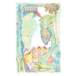 Carsten Nash "Opus 2" Sign, Carsten Nash 1996, 114/120, lithography in color, 38x58 UR Carsten Nash "Opus 2" Sign, Carsten Nash 1996, 114/120, lithography in color, 38x58 UR