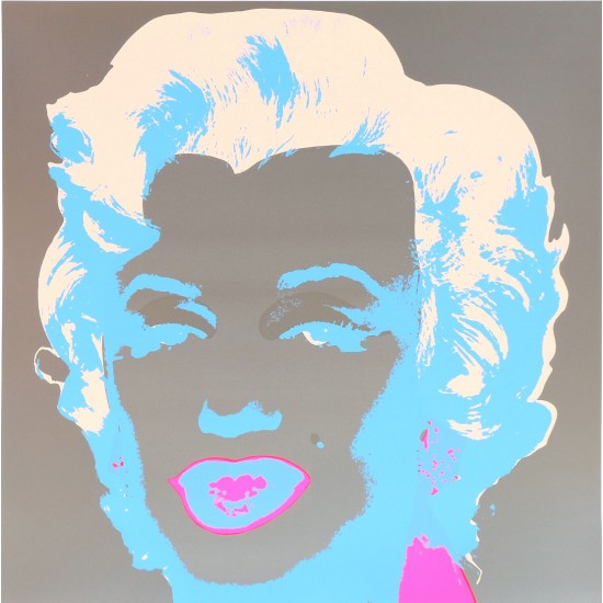 Andy Warhol, Lithography "Marilyn", stamped, 91 x 91 cm, cd