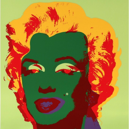 Andy Warhol 1928-1987 cd Marilyn Monroe; Lithography "Marilyn"