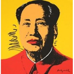 Andy Warhol, MAO ZEDONG Lithography, 60x60 cm, stamped CMOA, cd Andy Warhol, MAO ZEDONG Lithography, 60x60 cm, stamped CMOA, cd