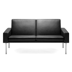 Ombetrækning af Hans J Wegner 2.pers sofa i læder Ombetrækning af Hans J Wegner 2.pers sofa i læder