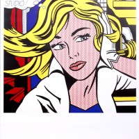 Cadre Street Art - Affiche Poster Tableau - Inspiration Roy Lichtenstein - Fabriqué En France