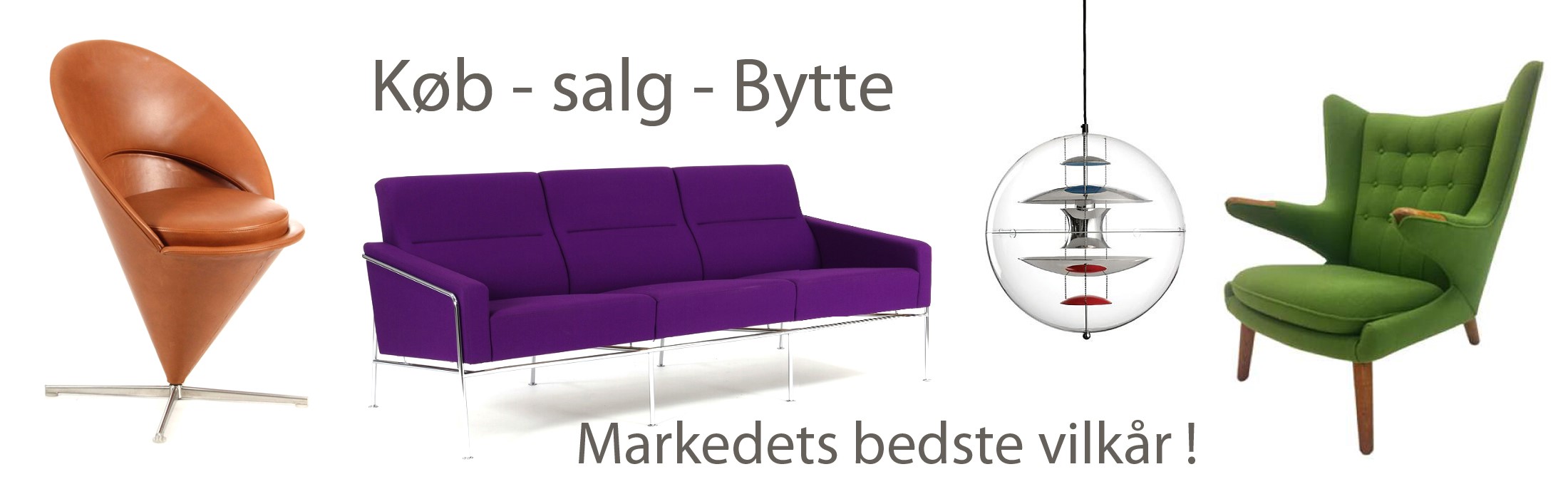 Vi køber dine designer møbler